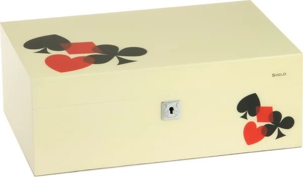 シグロ(Siglo) ヒュミドール Mサイズ 75 カード柄