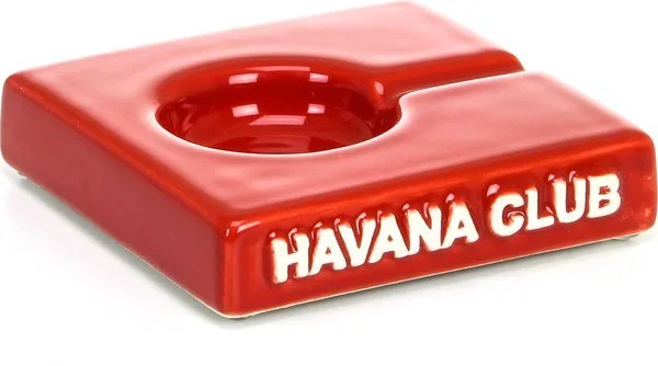 ハバナクラブソリト灰皿　レッド