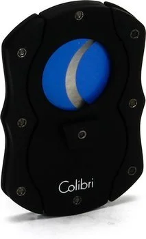 コリブリ（Colibri） 「カット」ダブル - ギロチンカッター　ブラック/ブルー