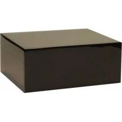 ガイ・ジャノット・ピアノラッカー・ヒュミドール・ブラック35 (Guy Janot Piano Lacquer Humidor Black 35)