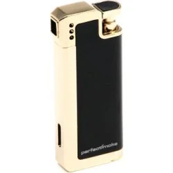 perfectSmoke パイプリター インテグレーテッド・タンパー付 ゴールド×ブラック