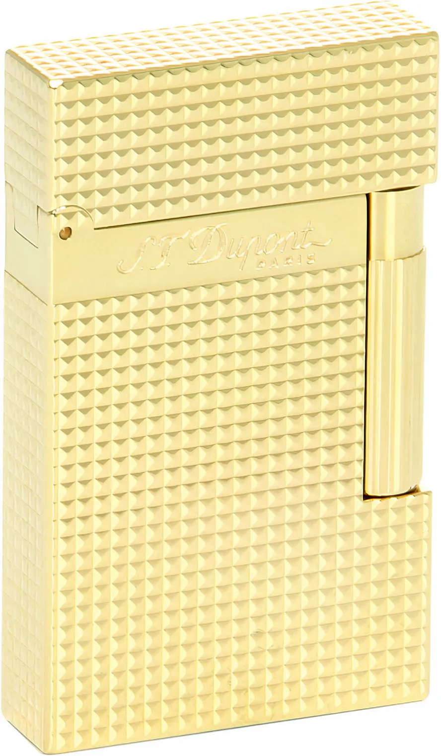 エス・テー・デュポン(S.T. Dupont) Ligne 2 ライター ファインダイヤモンドヘッド イエローゴールド