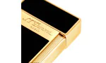 S.T. Dupont Biggy ライター ブラックラッカー ゴールデン 025002