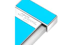 S.T. Dupont Slimmy ライター ライトブルーラッカー クローム 028007