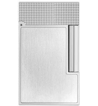S.T. デュポン Ligne 2 ライター ブラッシュドシルバー C16603
