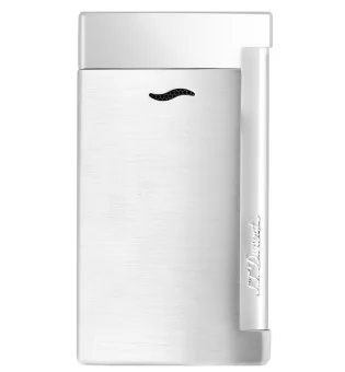 S.T. Dupont　スリム7ライター　クロムグレーブラッシュドフィニッシュ