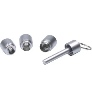 シガーパンチカッター 3ブレード シルバー