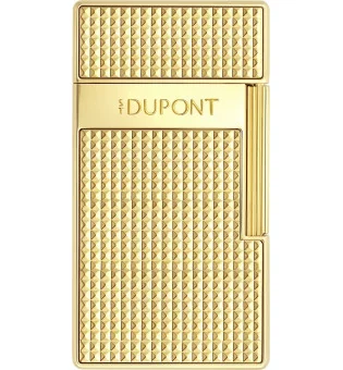 S.T. Dupont Biggy ライター ダイヤモンドヘッド ゴールデン 025209