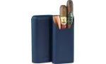 adorini 本革シガーケース 2～3本用 ブルー