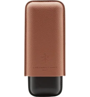 Les Fines Lames シガーケース デュオ ブラウン