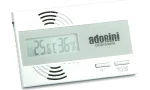 adorini デジタルハイグロメーター&温度計 シルバー(Swiss Sensirion センサー搭載)