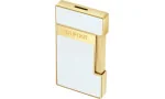 S.T. Dupont Slimmy ライター ホワイトラッカー ゴールド 028004