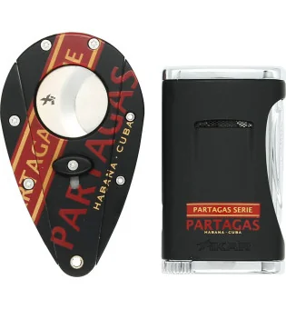 カッター＆ライターセット Partagas Serie Xikar 2017