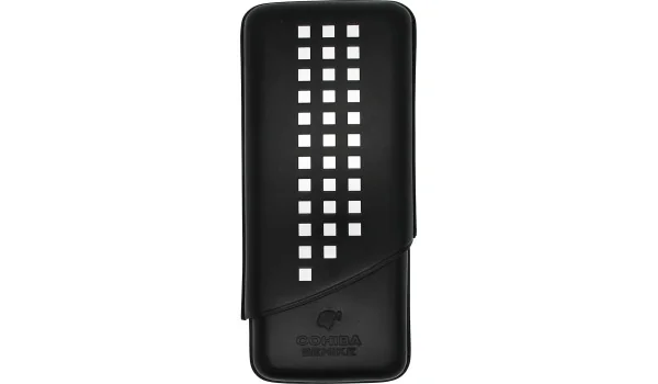 コイーバ Behike トリプルレザーケース ブラック フォト 2