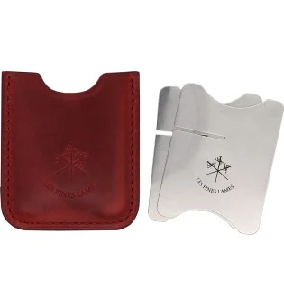 Les Fines Lames Cigar Bench レザーケース付き Cherry Red