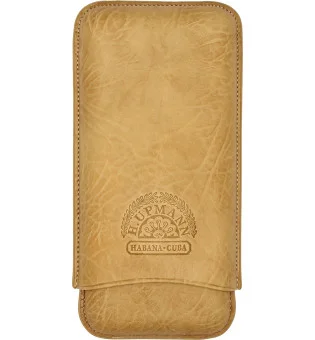 H.Upmann Cigar Case ブラウン、3本用