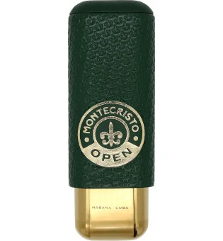 Montecristo Open シガーケース レザー&メタル 2本用