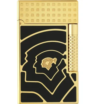 S.T. Dupont Le Grand Lighter Cohiba 60 ブラック&ゴールド C23472CL
