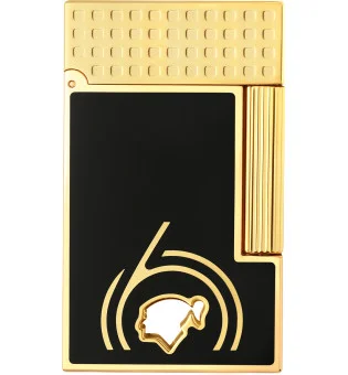 S.T. Dupont Ligne 2 ライター Cohiba 60 ブラック&ゴールド 016472N