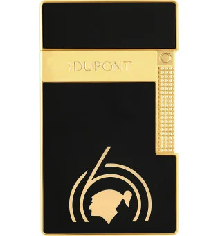 S.T. Dupont Table Lighter Cohiba 60 ブラックとゴールド T20472
