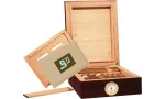 BigSmoke Humidor Mini Brown Bovedaパック72%付き