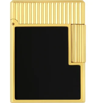 S.T. Dupont Ligne 1 ライター ブラックラッカー イエローゴールド C14120