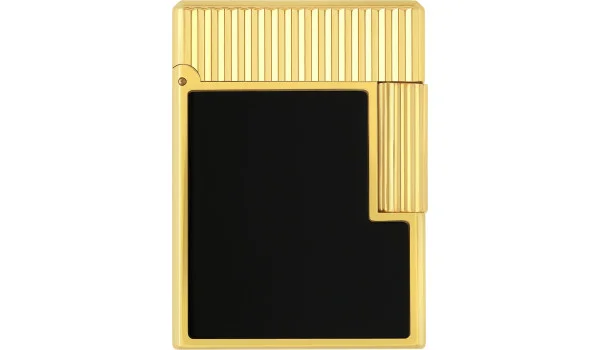 S.T. Dupont Ligne 1 ライター ブラックラッカー イエローゴールド C14120