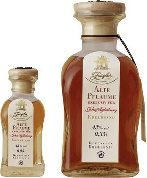 チーグラー　オールドプラム　ブランデー　ジョン·アリスバーリー・エクスクルーシブ　350ミリリットル / Ziegler Old Plum Brandy John Aylesbury Exclusive 350ml